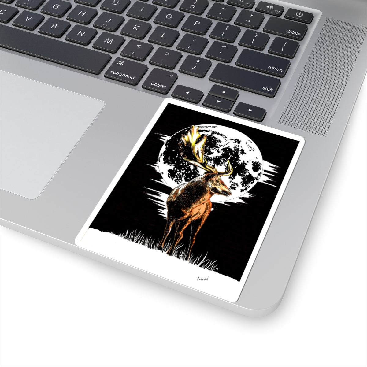 Majestic Deer Kiss-Cut Stickers - Nature-Inspired Decor