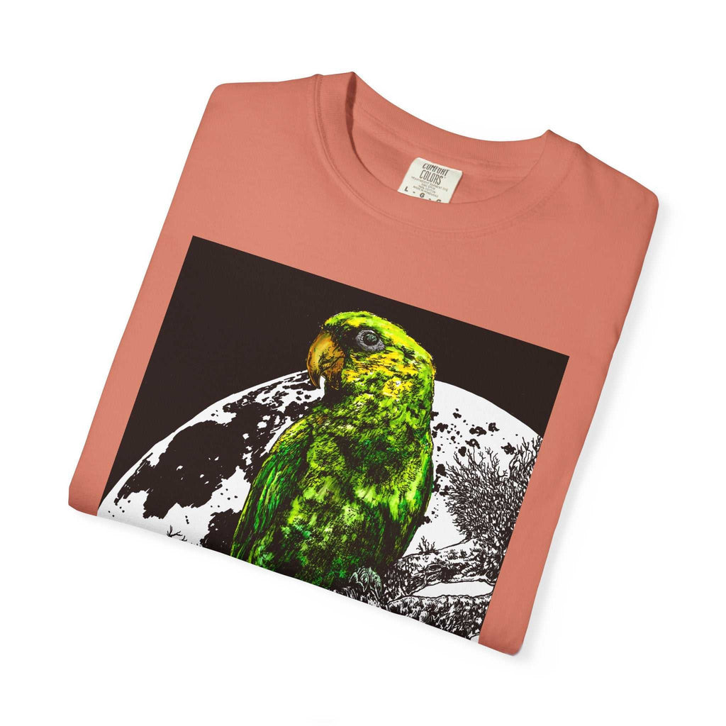 Cool Parrot in the Moonlight Unisex T-shirt