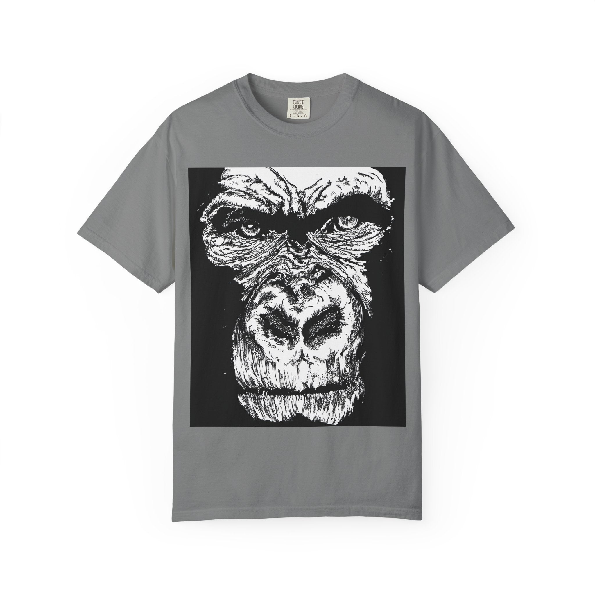 Gorilla Graphic T-Shirt - Unisex Animal Print Tee