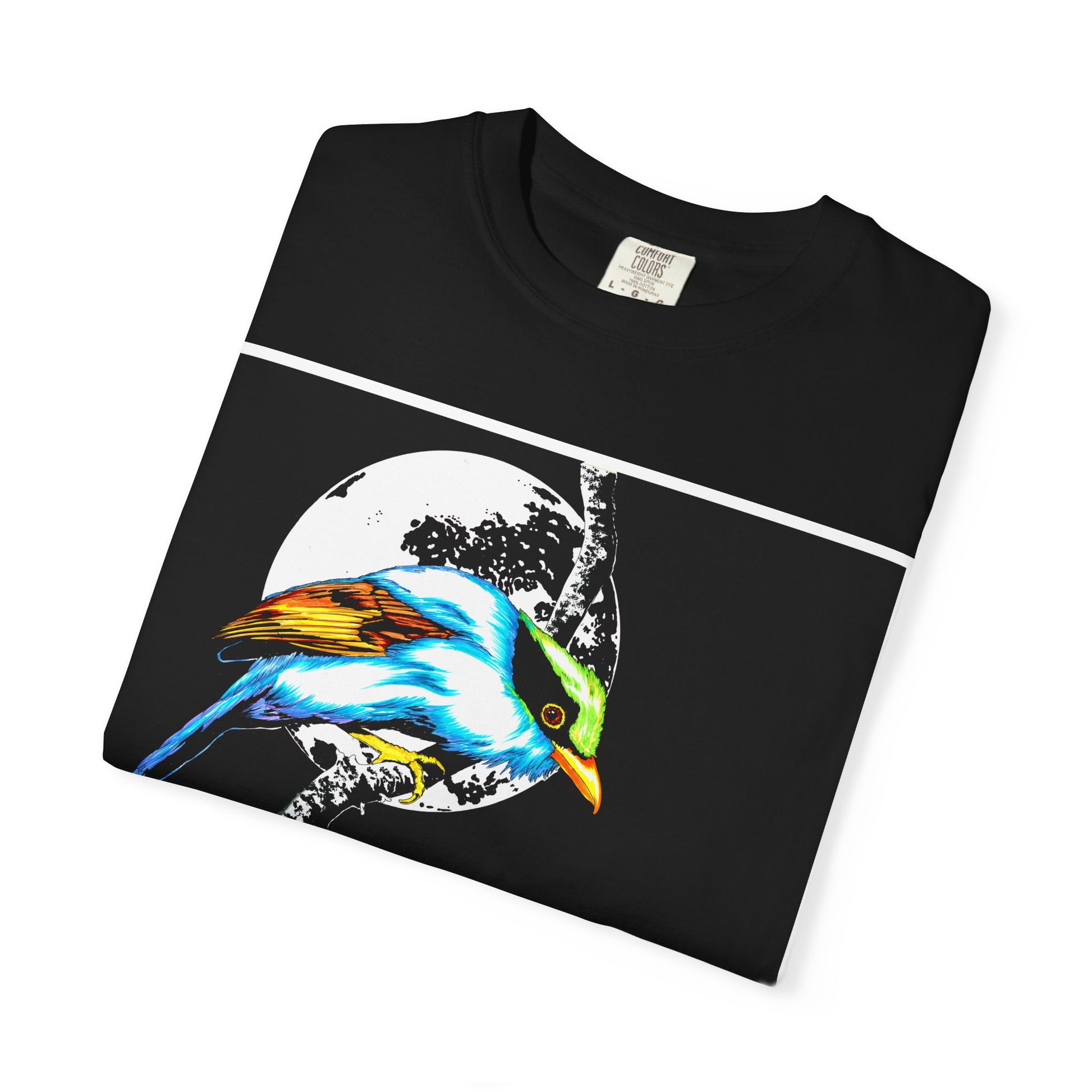 Colorful Bird Graphic Unisex T-Shirt - Nature Lover Apparel