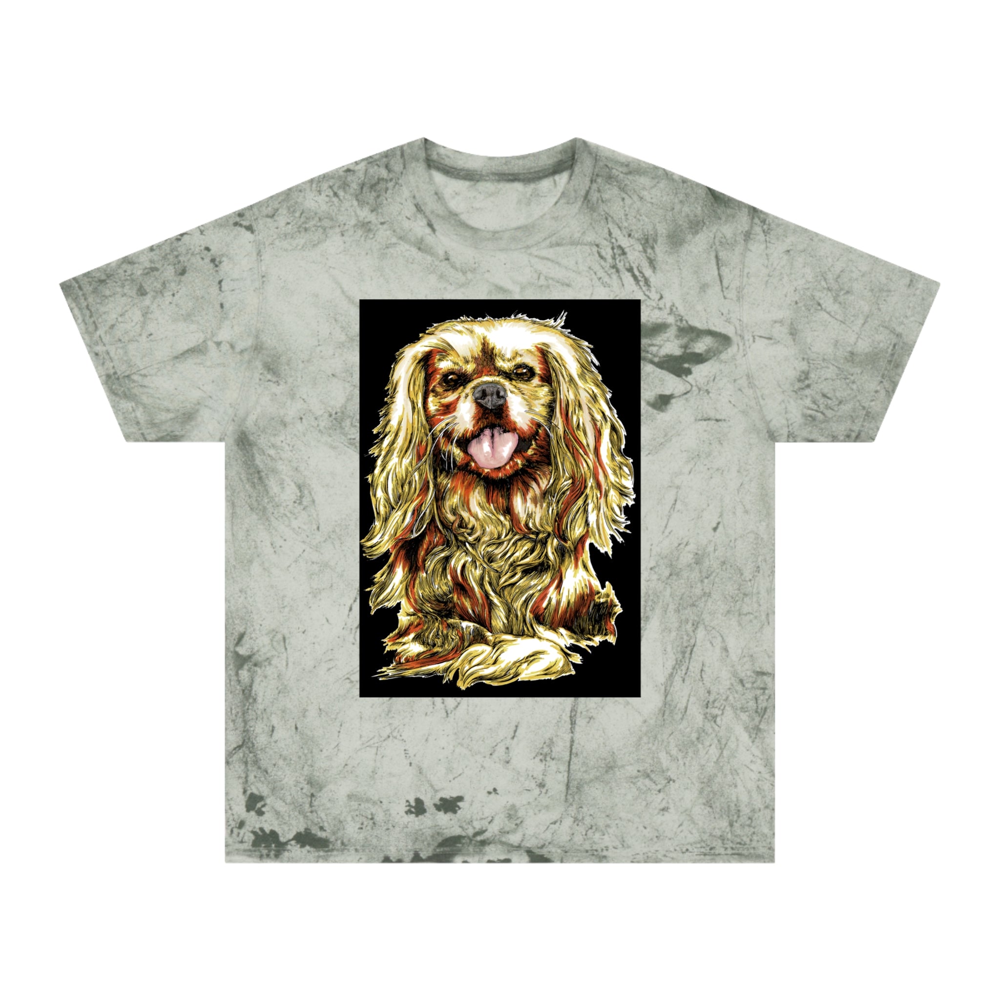 Colorful Dog Art Unisex T Shirt Perfect Gift for Pet Lovers