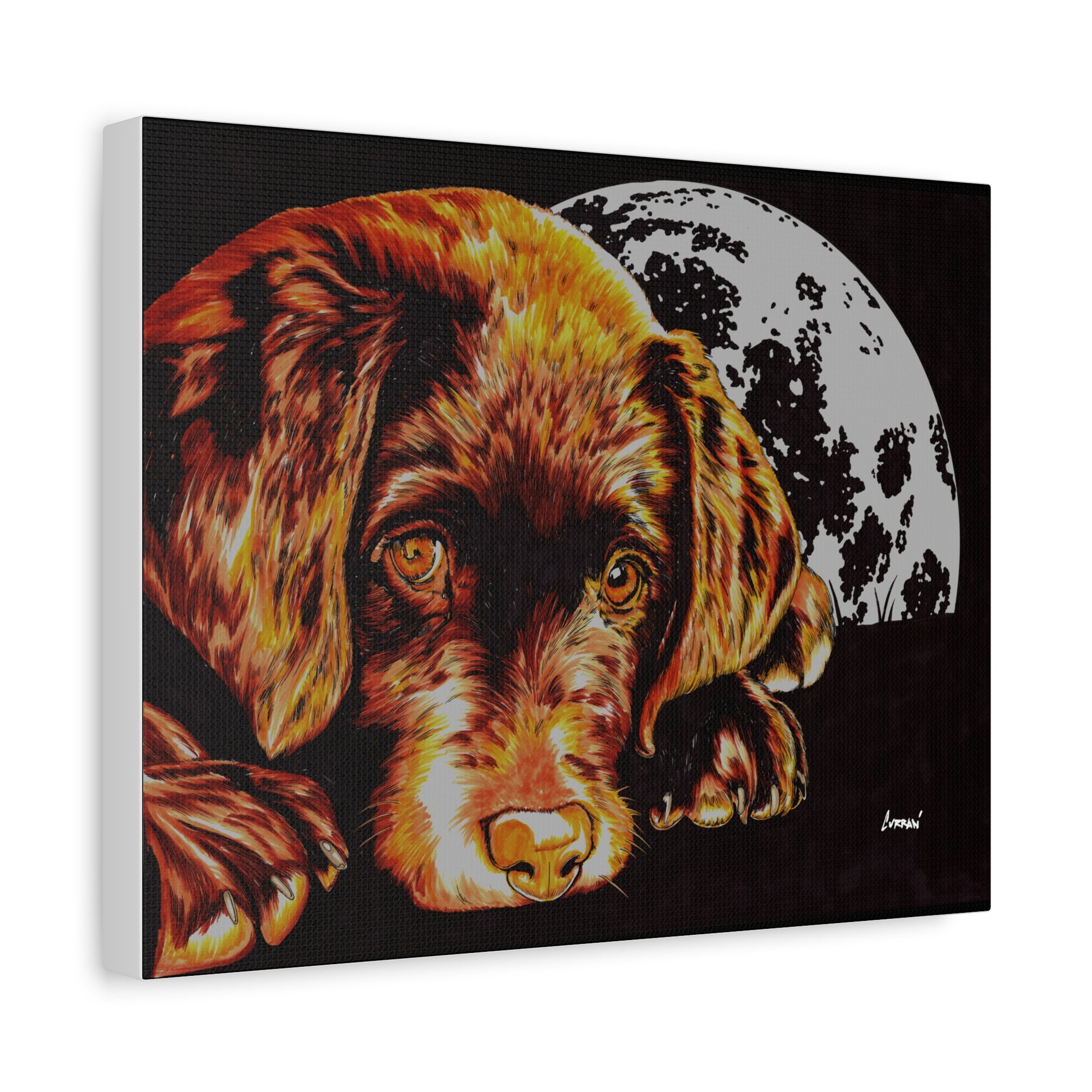 Chocolate Lab Puppy Wall Art Print of the Original