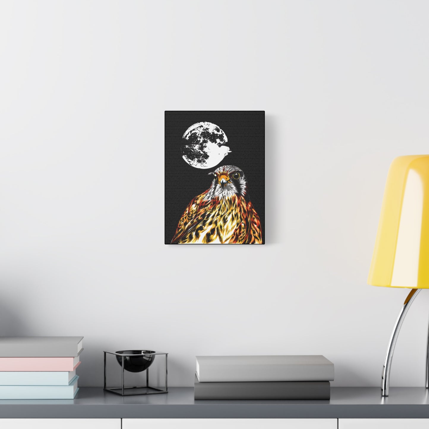 Falcon Wall Art, Falcon Print, Wildlife Art, Bird of Prey