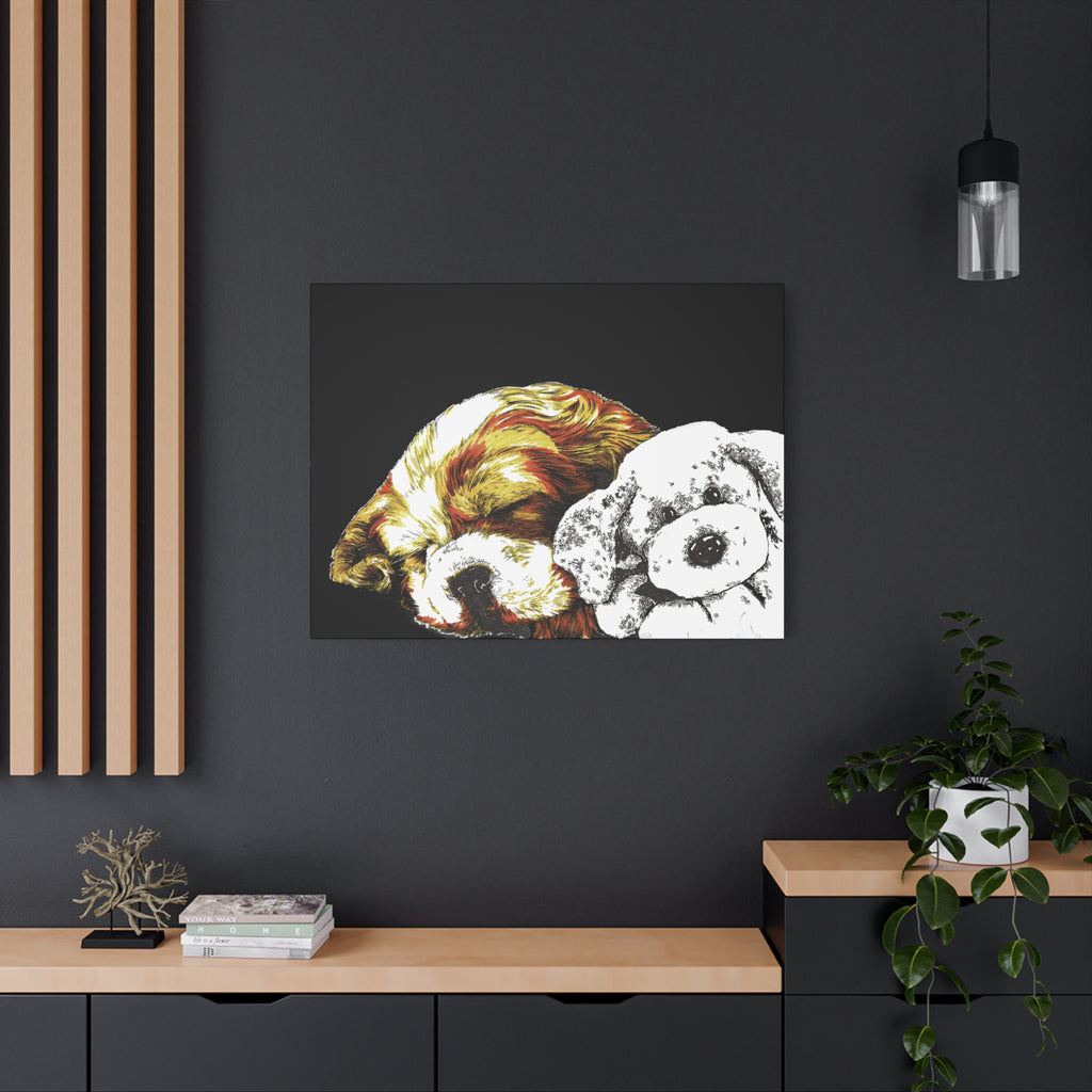 Cocker Spaniel Puppy Print, Hand-Drawn Dog Art