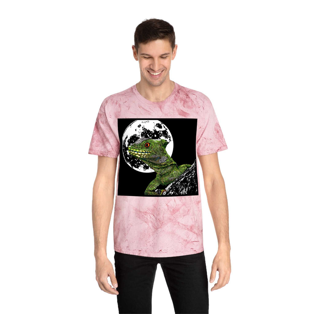 Striking Lizard Color Blast T Shirt featuring the Original