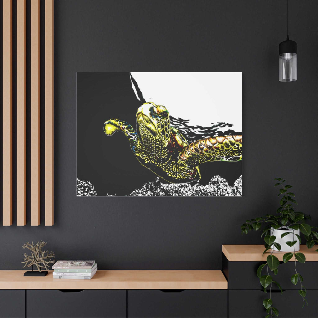 Discover the beauty of Sea Turtle Art Print of my Original hand drawn art - a stunning addition to your home decor! Shop now for a one-of-a-kind piece.