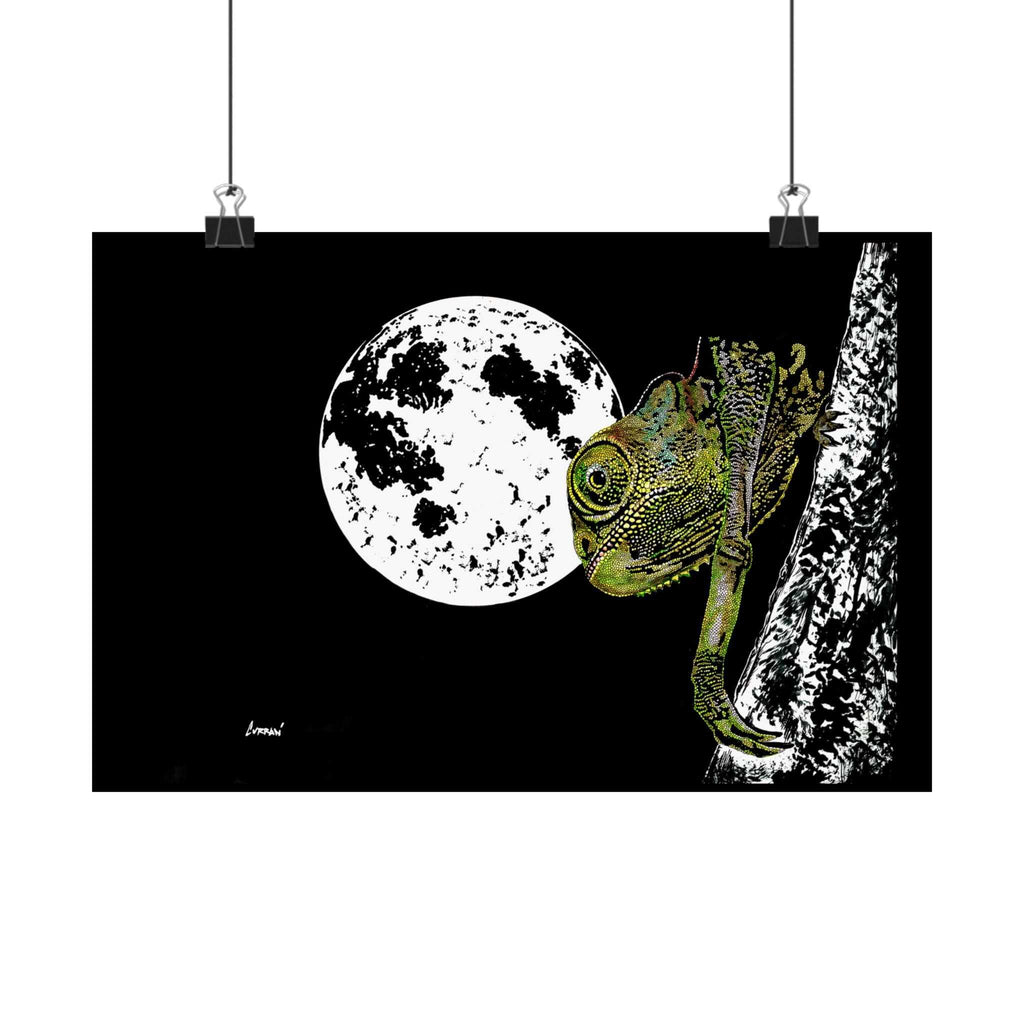 Chameleon Satin Poster - Art Print for Unique Home Decor