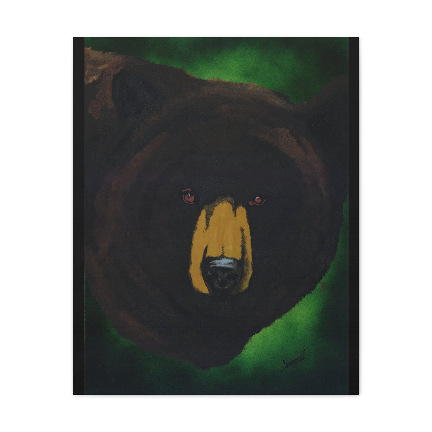 Brown Bear Wall Art, Brown Bear Art Print