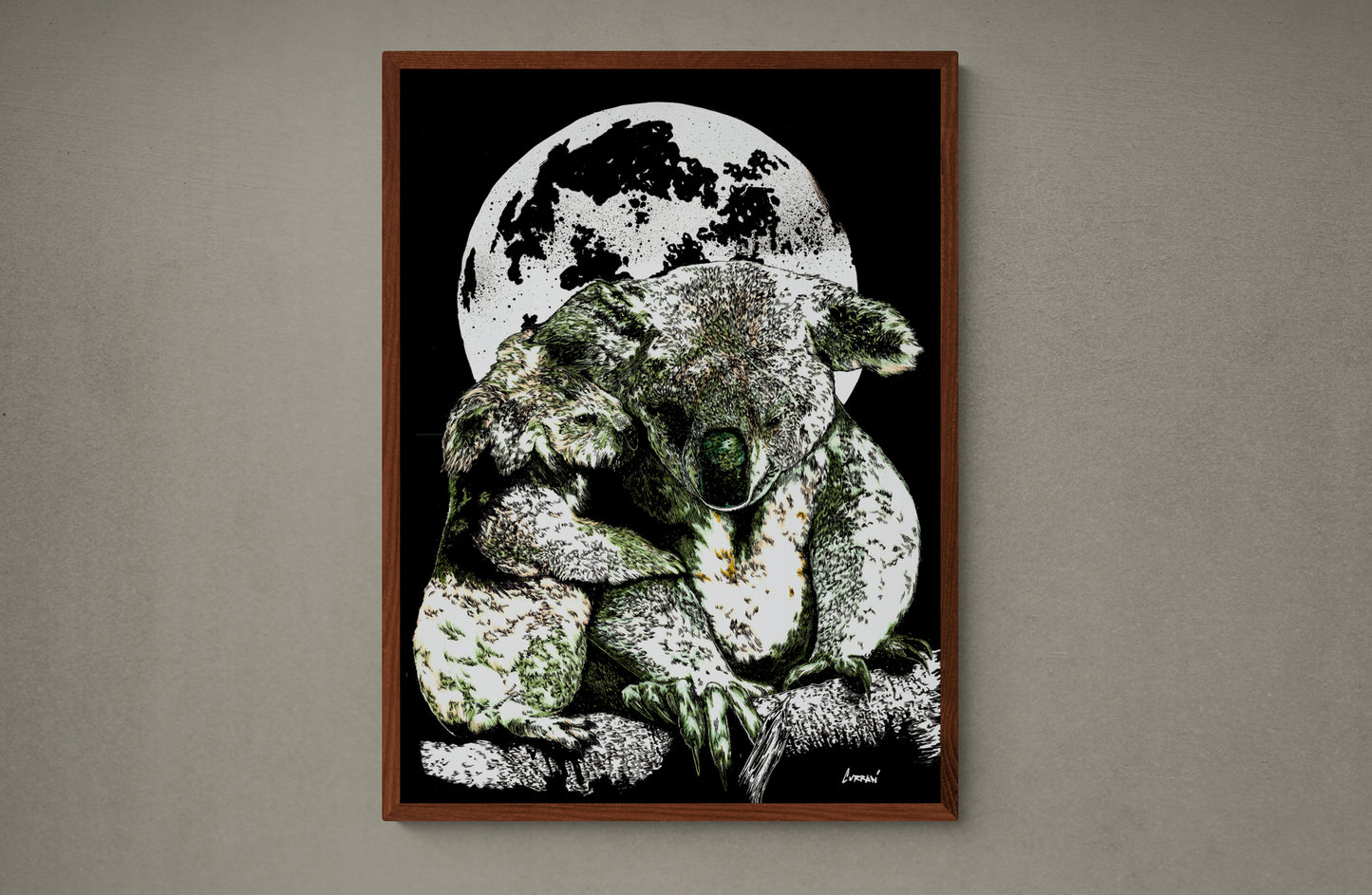 Koalas Wall Art Poster