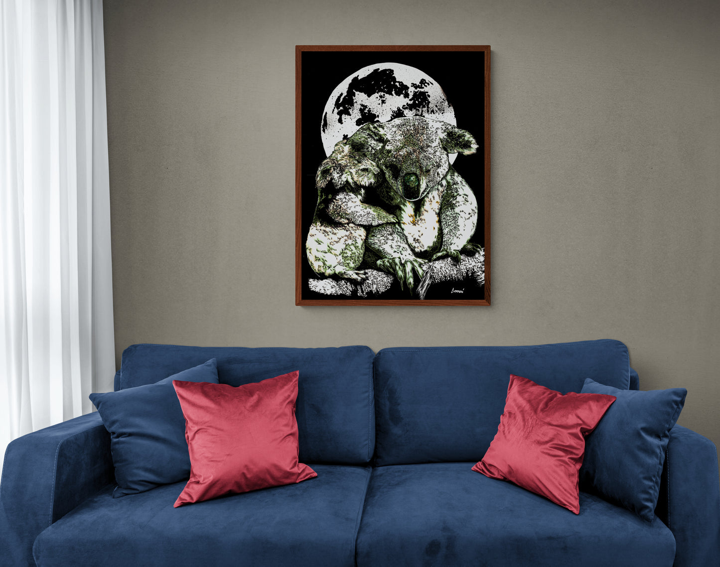 Koalas Wall Art Poster