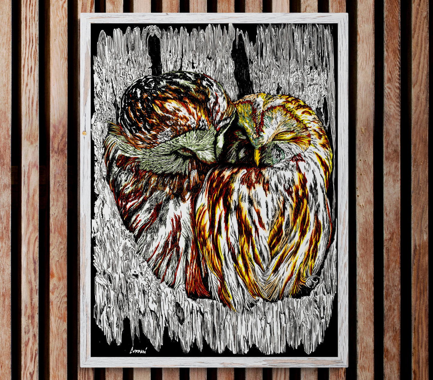 Owls Wall Art Poster