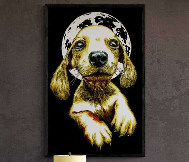 Puppy 1 Wall Art Poster. Capture the heartwarming innocence