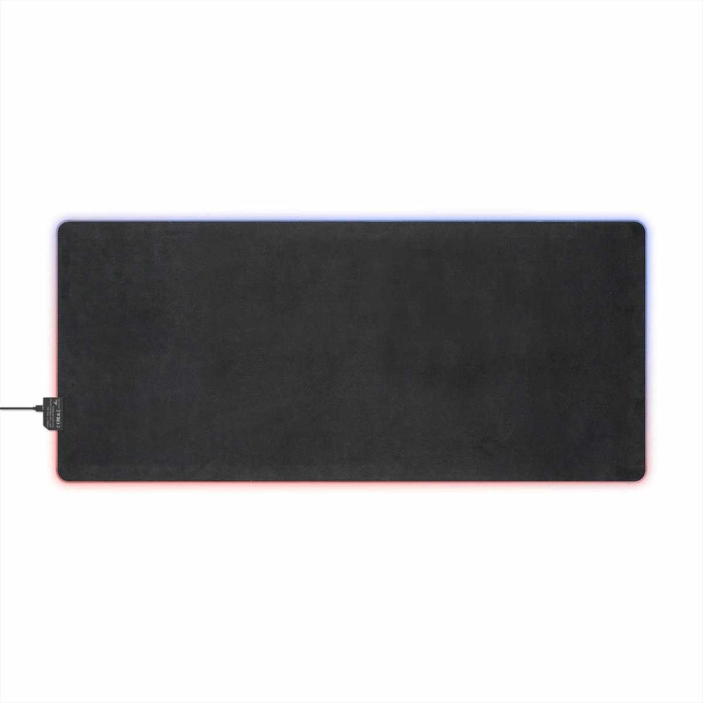 Adorable Dachshund Design LED Mouse Pad with Moon Accent