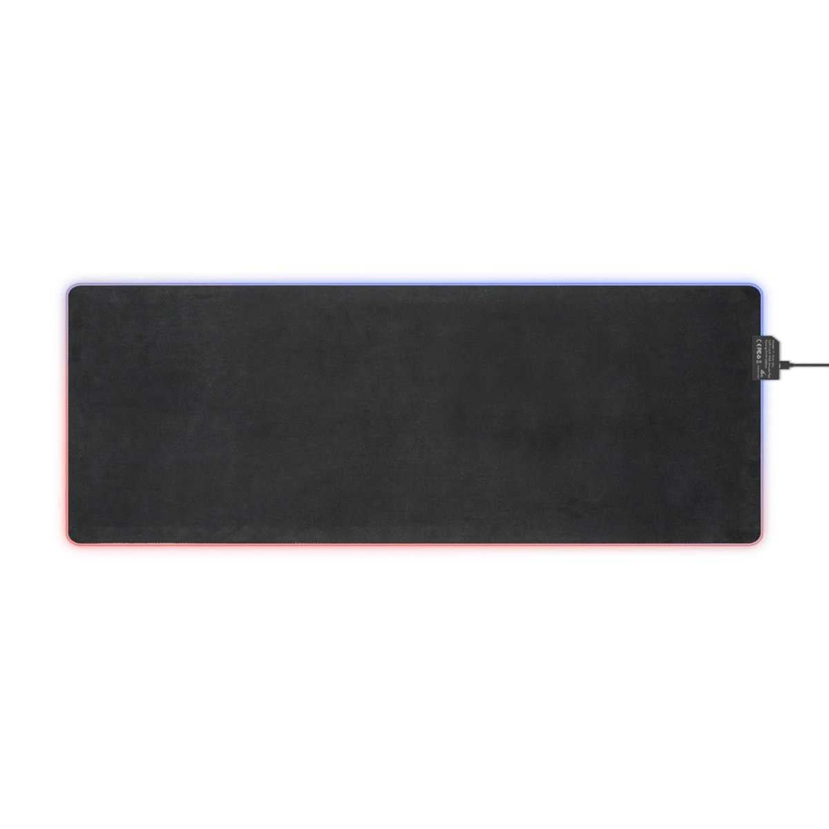 Adorable Dachshund Design LED Mouse Pad with Moon Accent