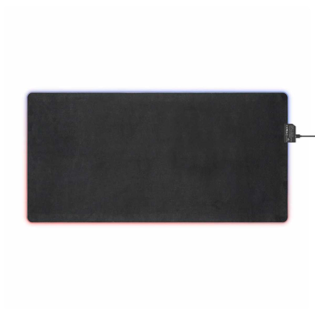 Adorable Dachshund Design LED Mouse Pad with Moon Accent