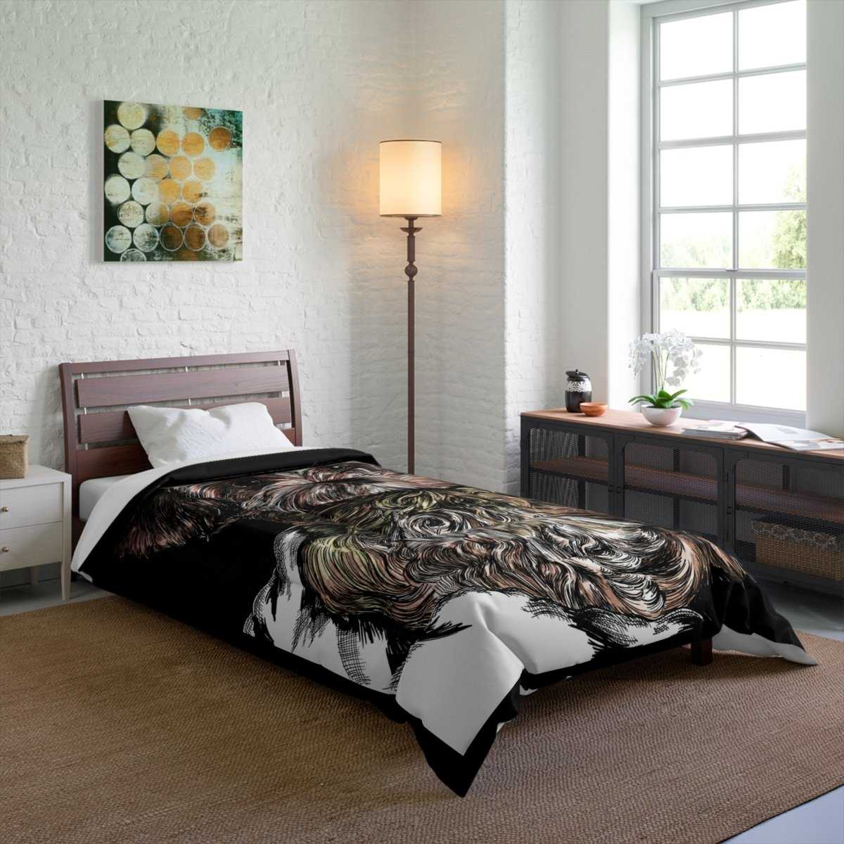 Adorable Dog Comforter Pet Inspired Bedding for Dog Lovers