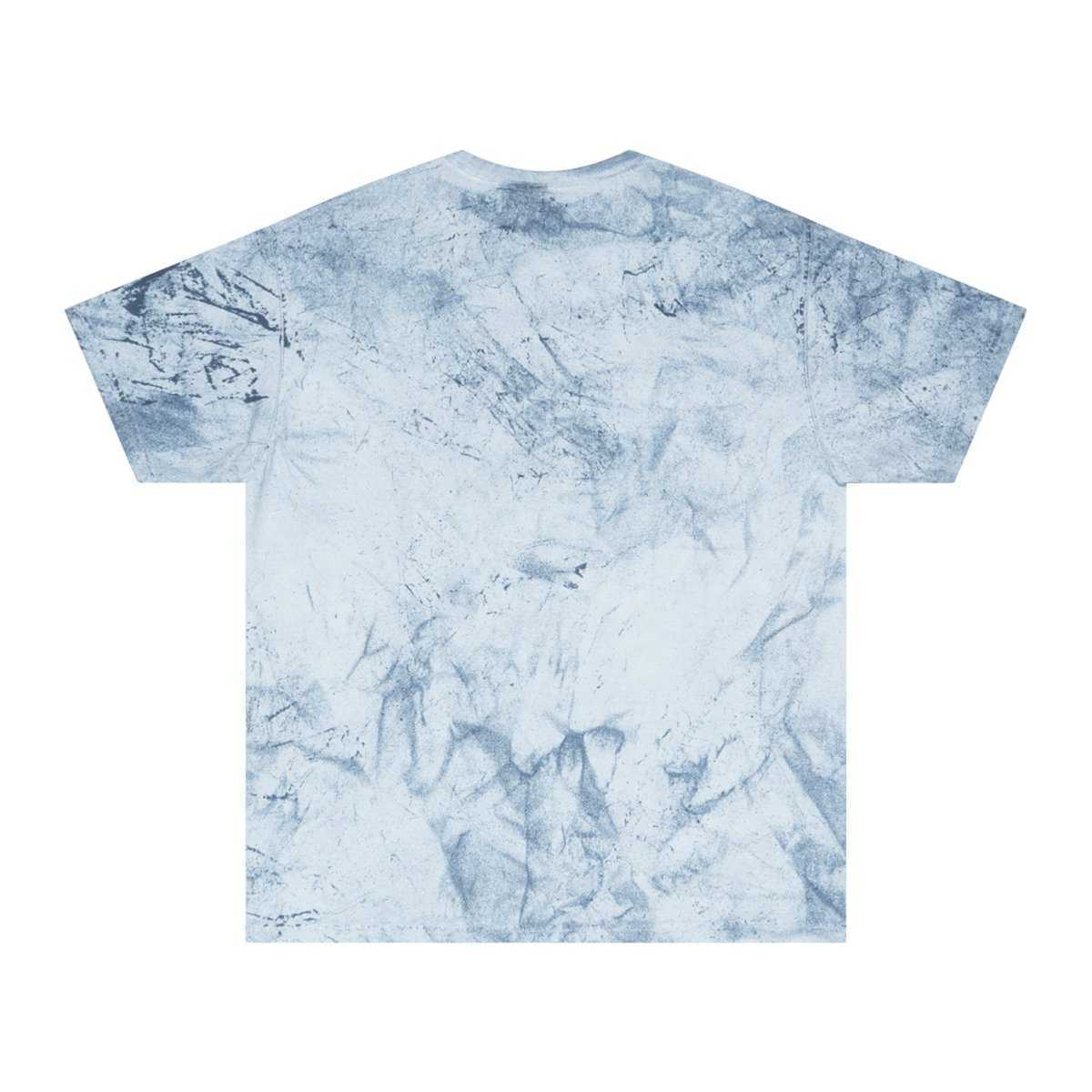 Artistic Crow Design Unisex Color Blast T Shirt
