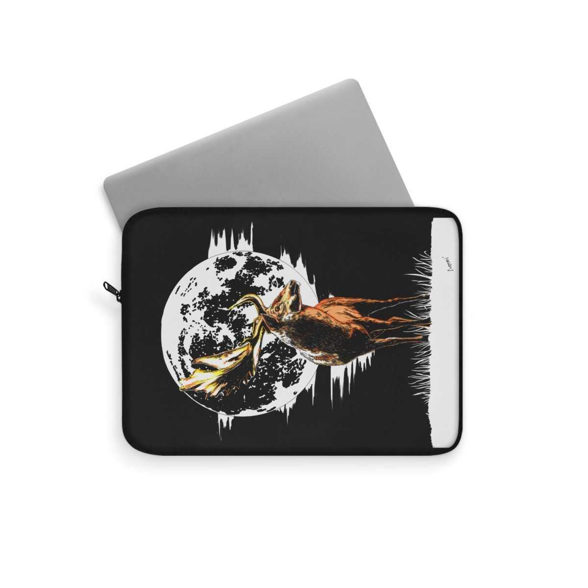 Artistic Deer Hand Drawn Wildlife Laptop Sleeve