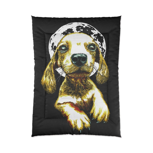Artistic Dog Comforter - Cozy Pet - Inspired Bedding - Curran Artworks