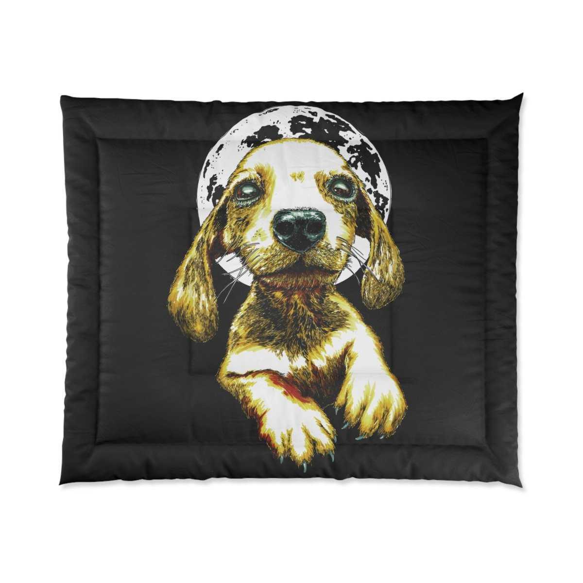 Artistic Cute Puppy Comforter Cozy Pet Inspired Bedding