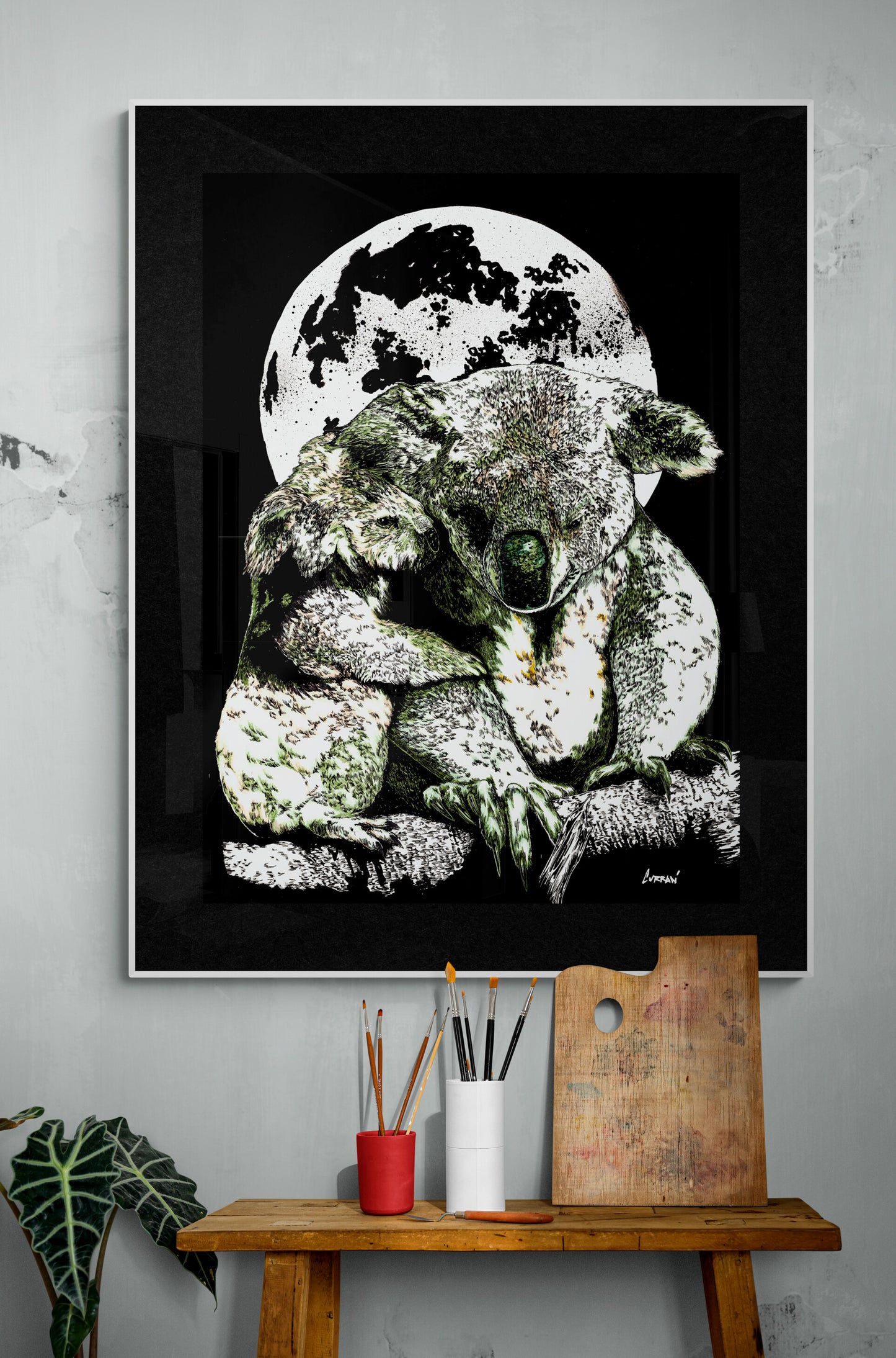 Koalas Wall Art Poster