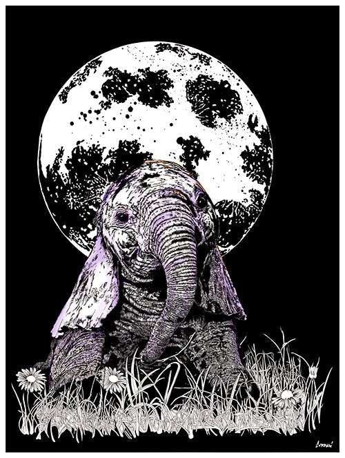 Baby Elephant Digital Download - Curran Artworks