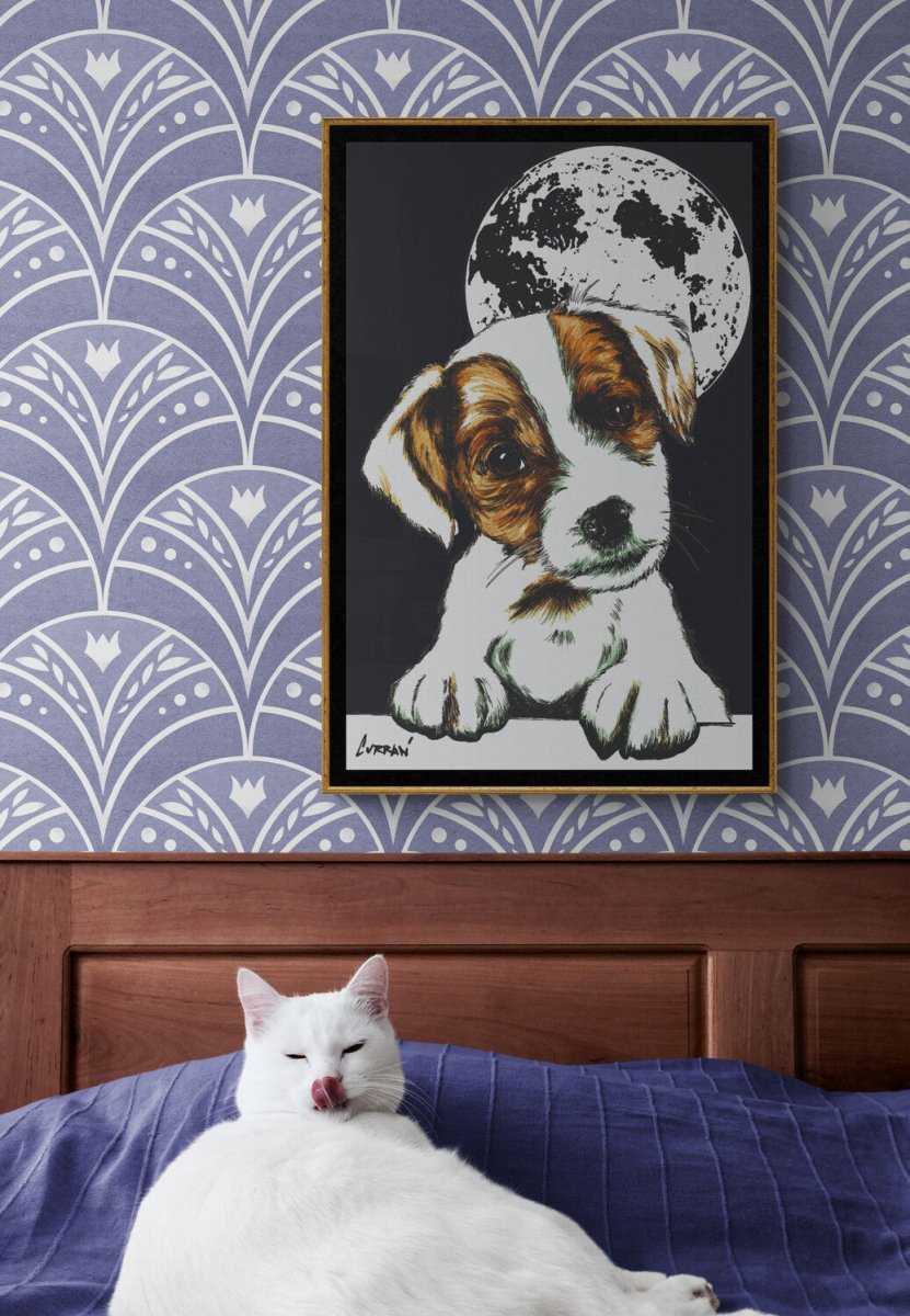 Beagle Digital Art Download by Kris Curran