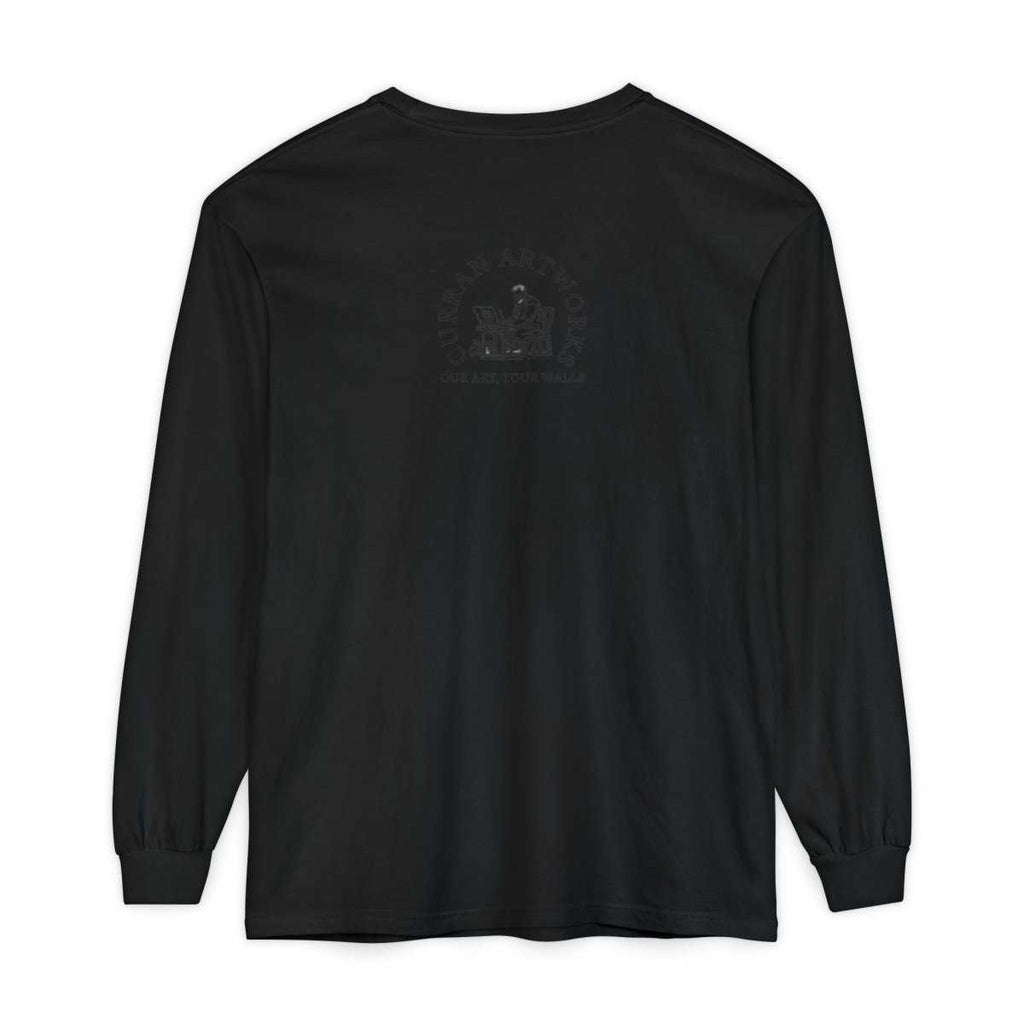 Bold Gorilla Long Sleeve T-Shirt - Unisex Garment-Dyed Tee