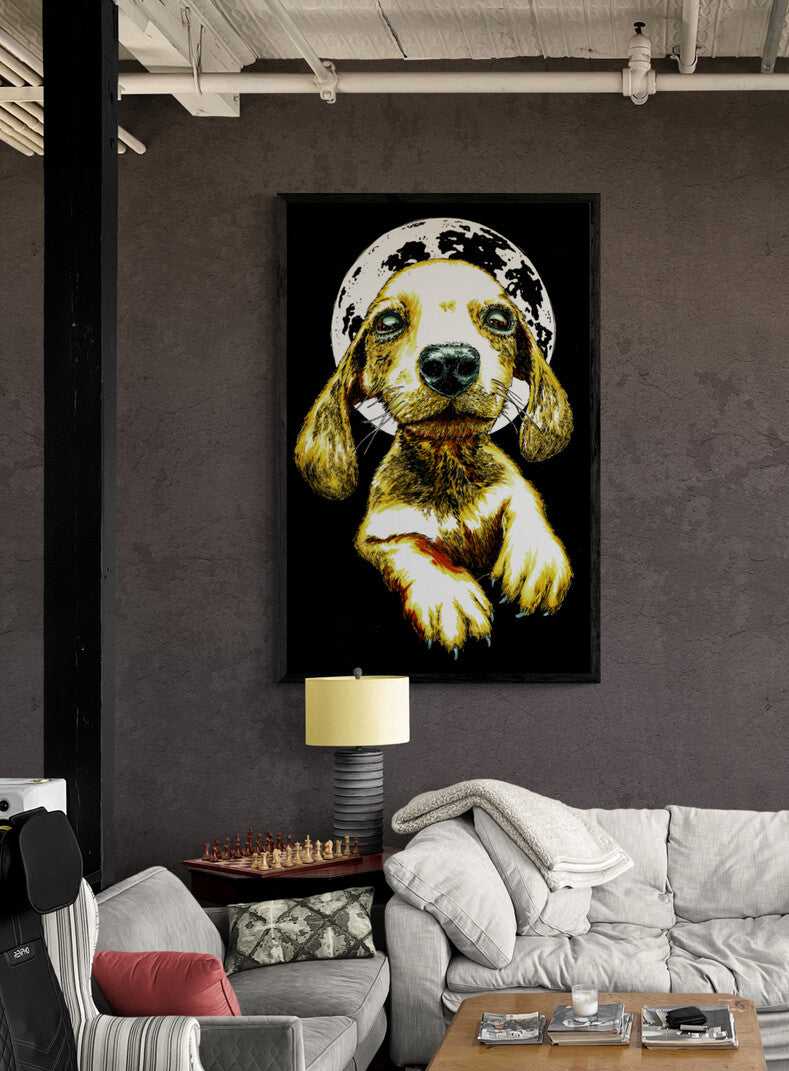 Puppy 1 Wall Art Poster. Capture the heartwarming innocence