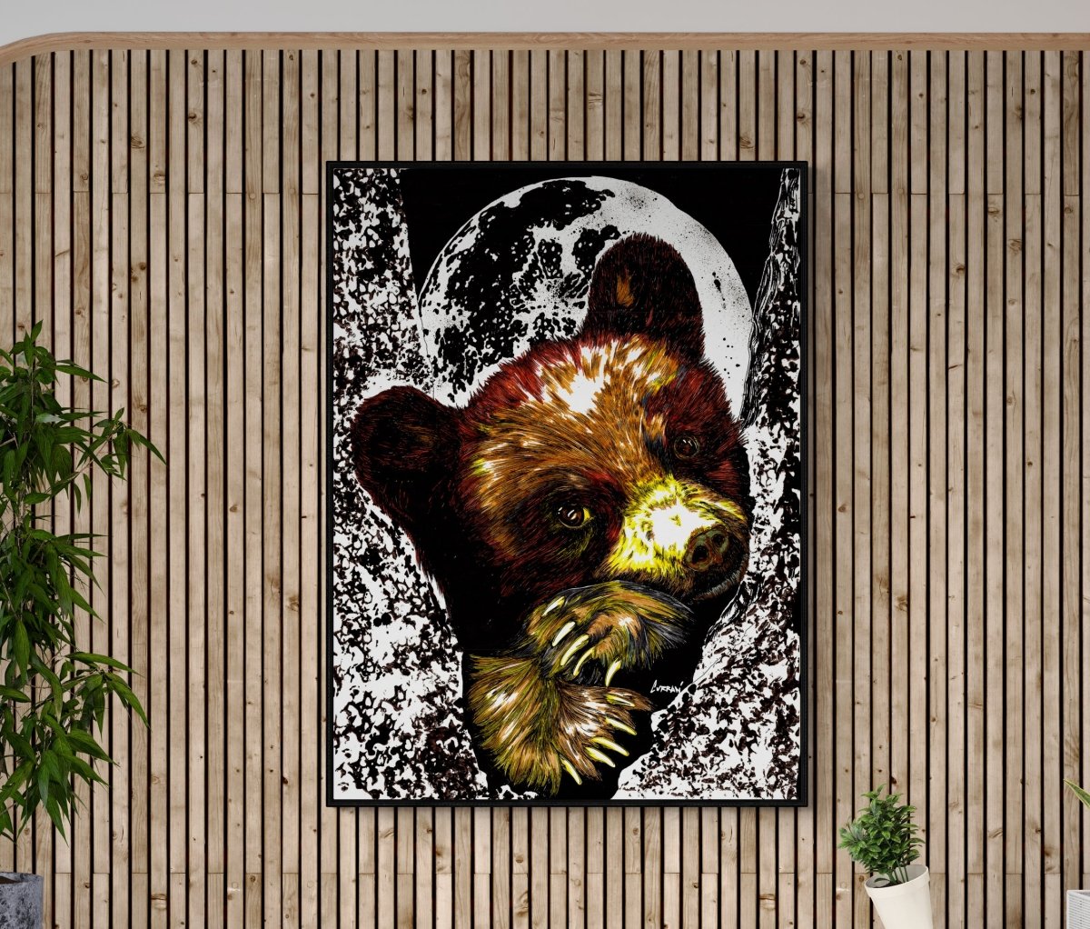 Brown Bear Cub Digital Download - Curran Artworks