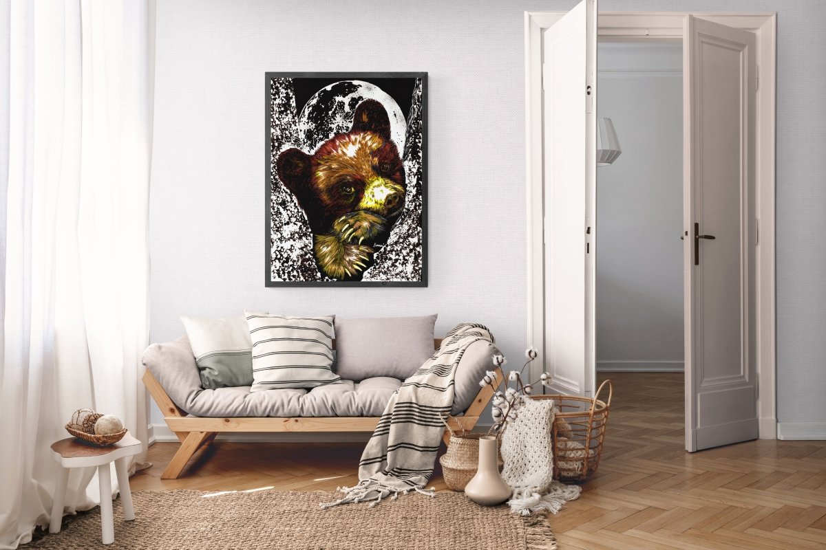 Brown Bear Cub Digital Download - Curran Artworks