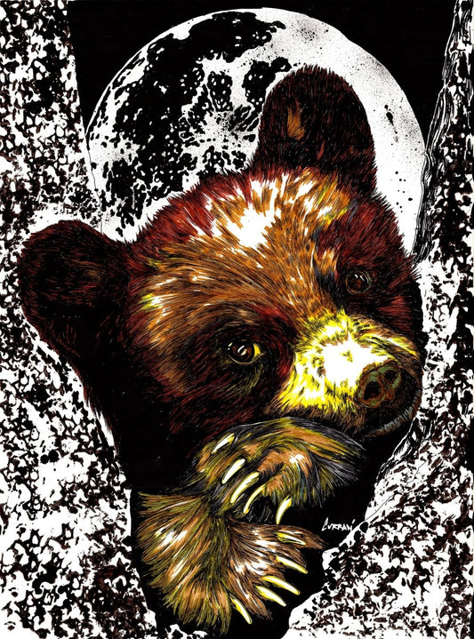 Brown Bear Cub Digital Download - Curran Artworks