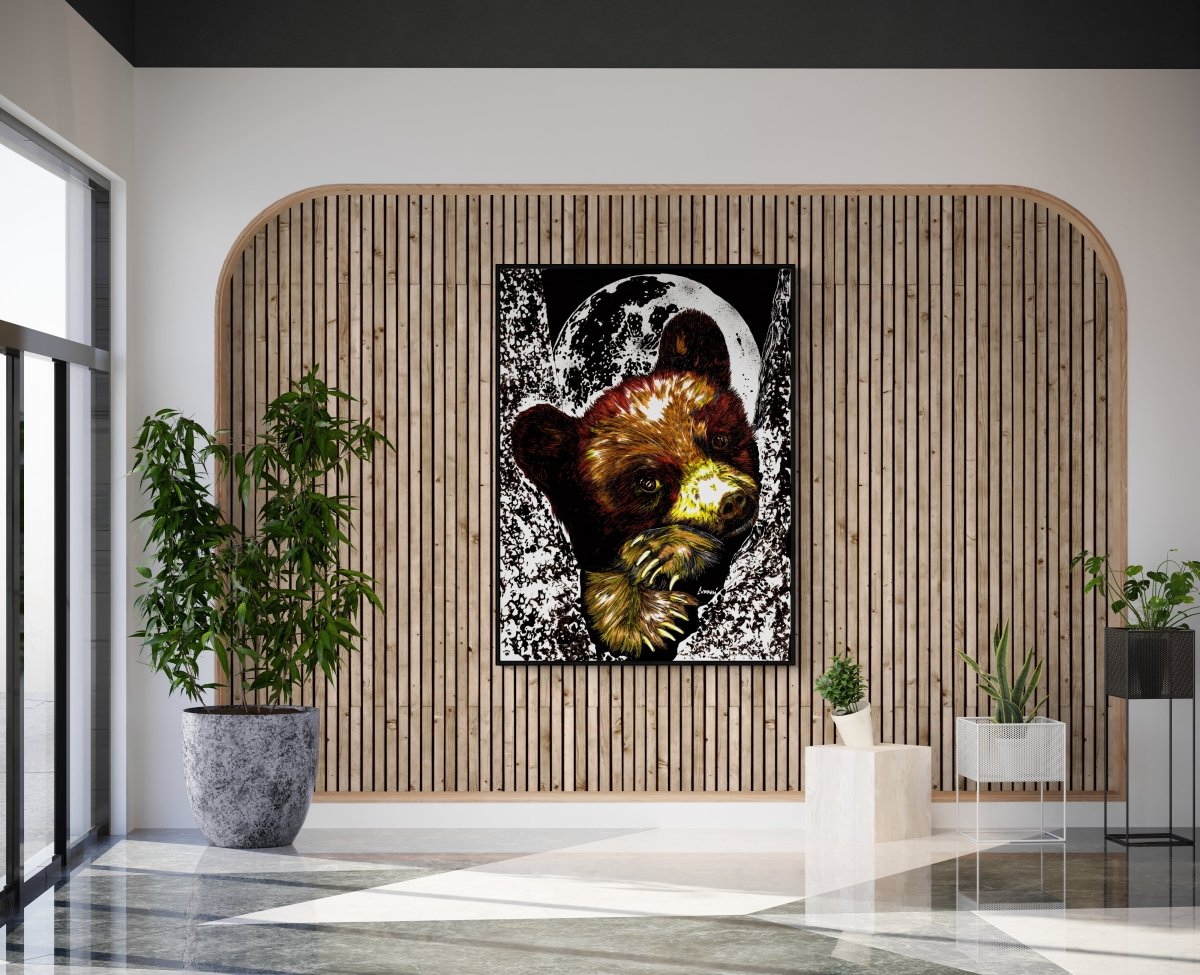 Brown Bear Cub Digital Download - Curran Artworks