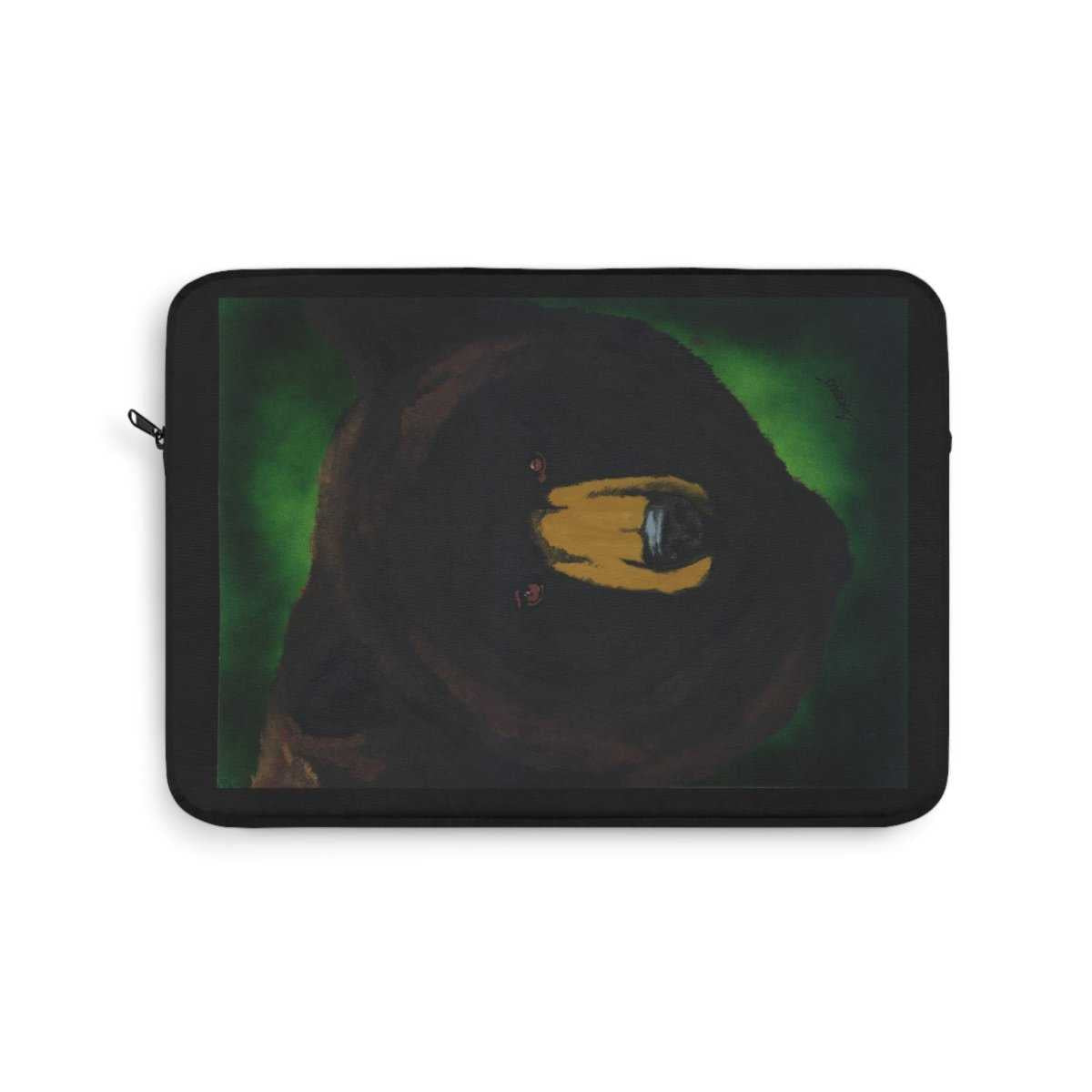 Brown Bear Laptop Sleeve - Stylish Protection for Your Tech