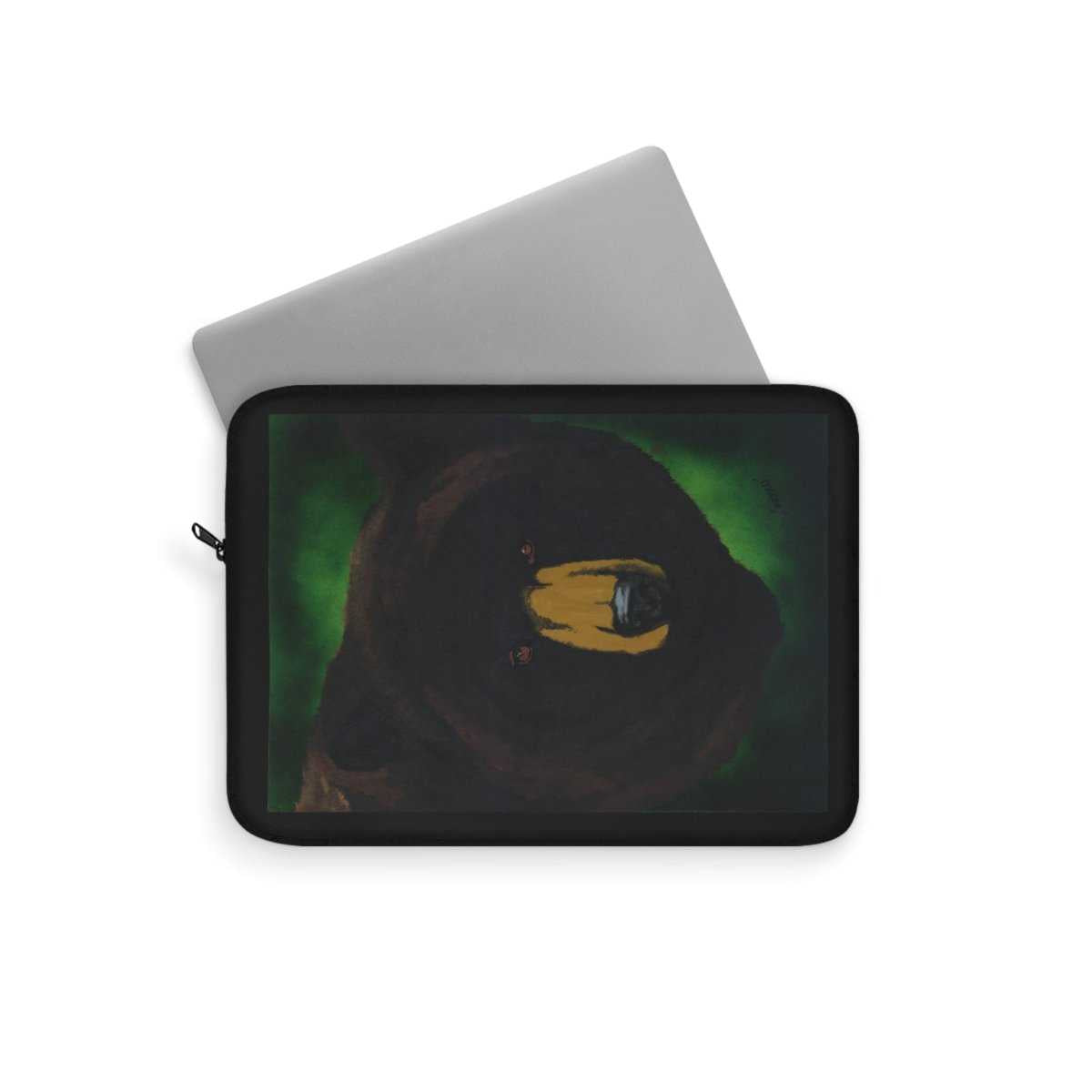 Brown Bear Laptop Sleeve - Stylish Protection for Your Tech