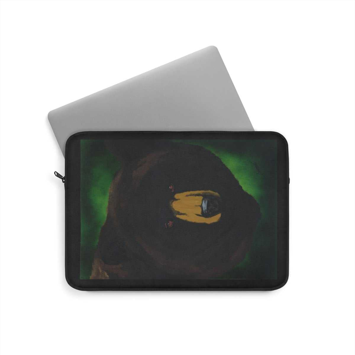 Brown Bear Laptop Sleeve - Stylish Protection for Your Tech