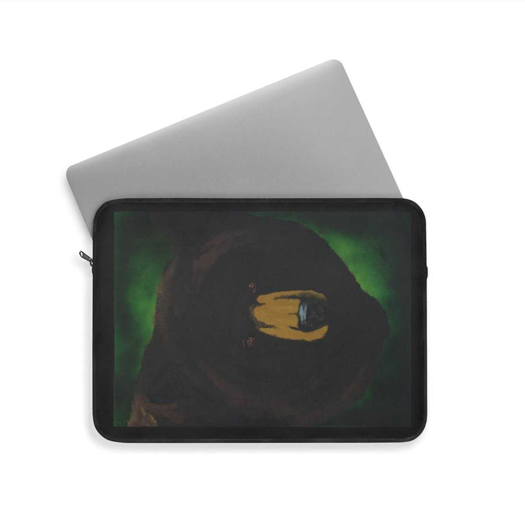 Brown Bear Laptop Sleeve - Stylish Protection for Your Tech