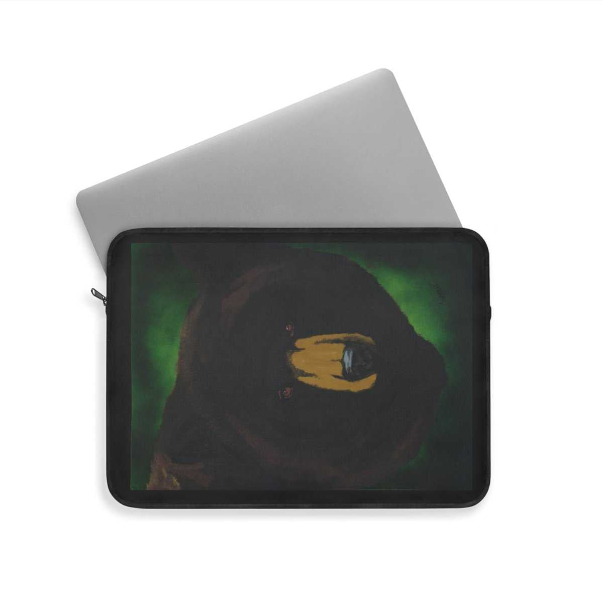 Brown Bear Laptop Sleeve - Stylish Protection for Your Tech