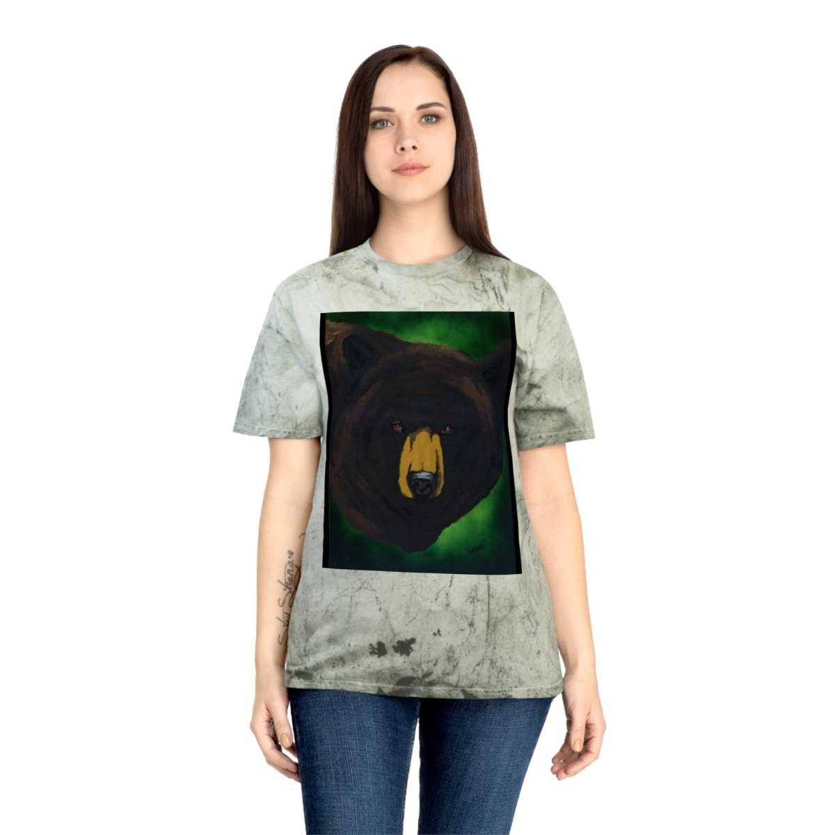 Brown Bear T Shirt Nature Inspired Art for Wildlife Lovers