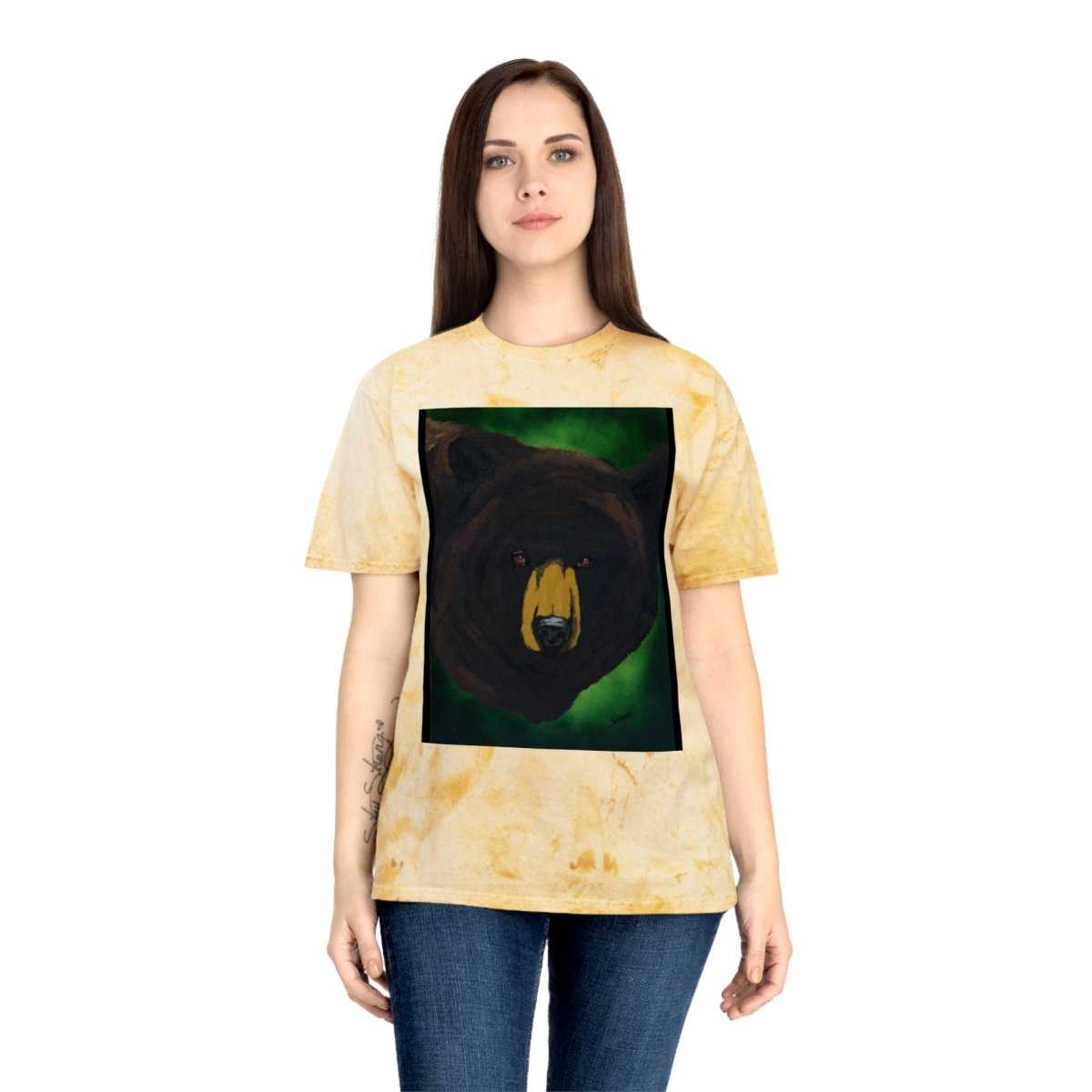 Brown Bear T Shirt Nature Inspired Art for Wildlife Lovers