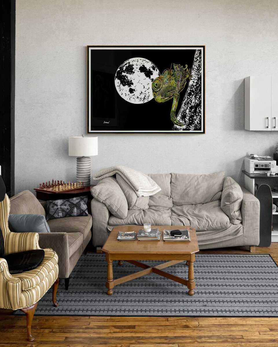 Chameleon 1 Digital Download | Unique Art by Kris Curran