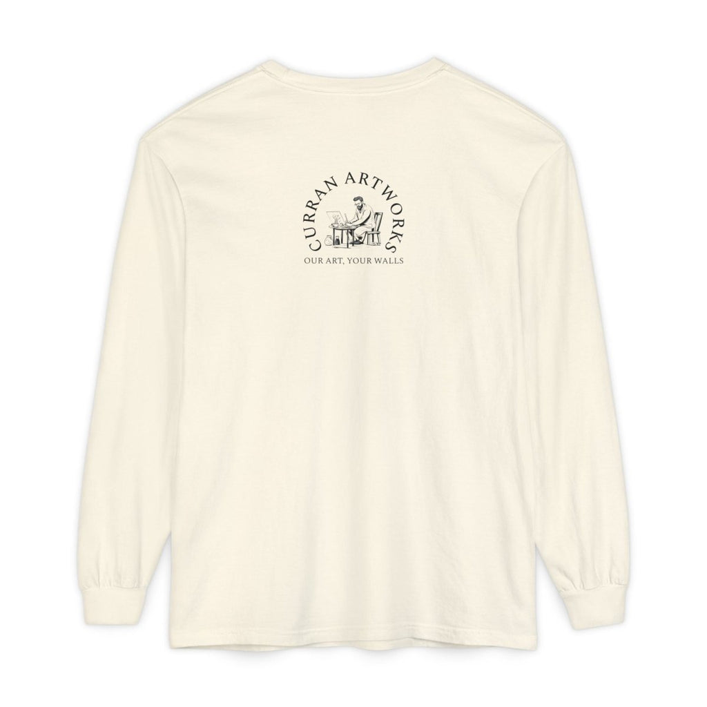 Chameleon Long Sleeve T-Shirt - Nature - Inspired Oversized Style - Curran Artworks