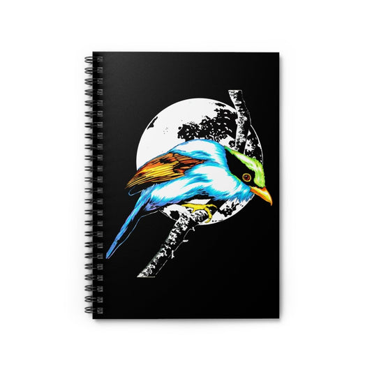 Colorful Bird Spiral Notebook - Perfect for Nature Lovers & Creative Minds - Curran Artworks