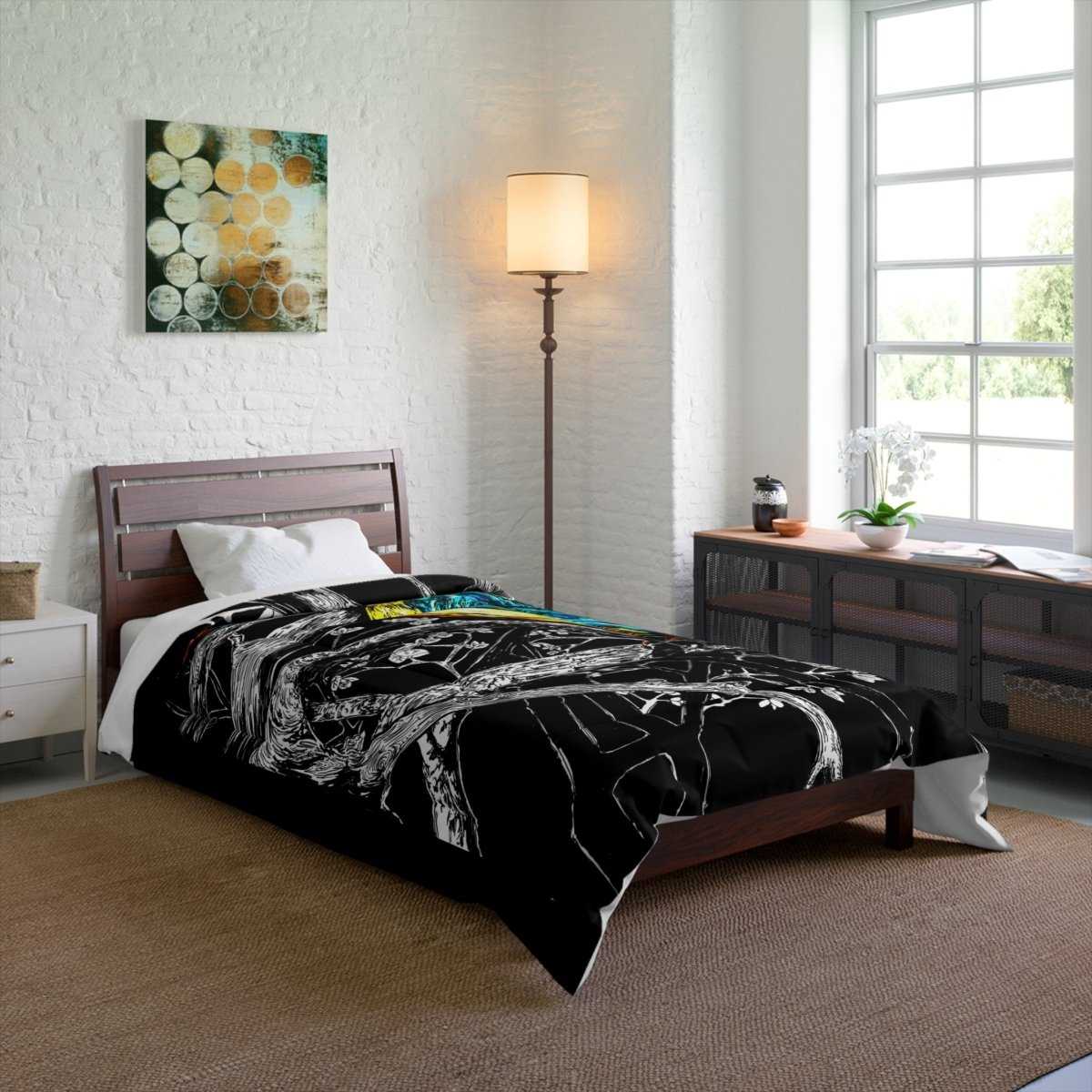 Beautiful Kingfisher Comforter Nature-Inspired Bedding
