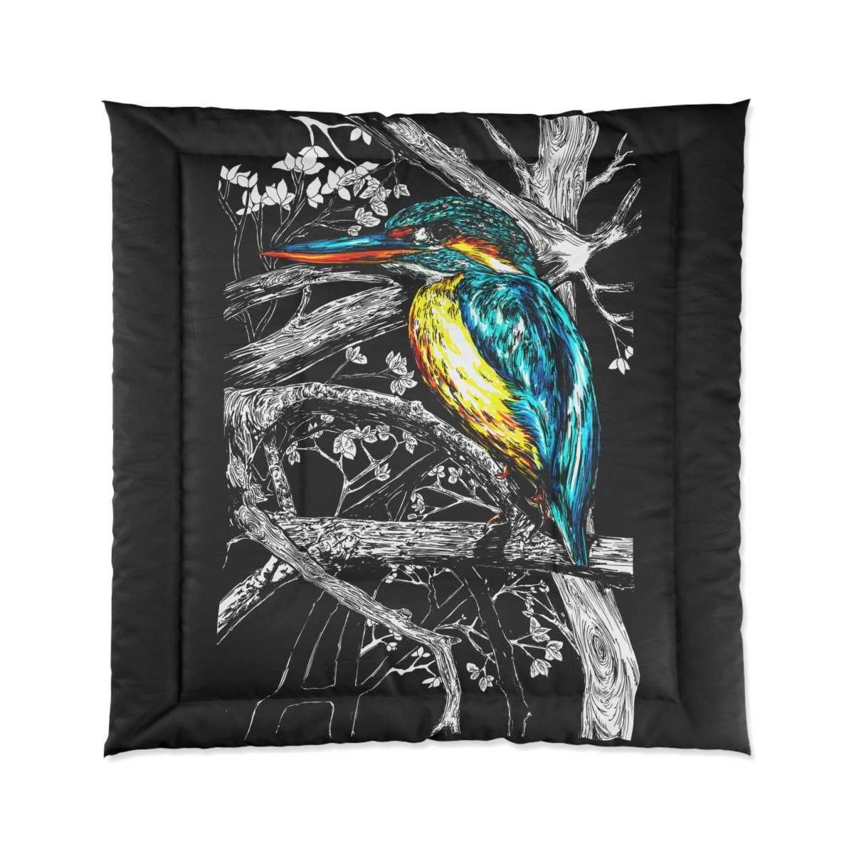 Beautiful Kingfisher Comforter Nature-Inspired Bedding