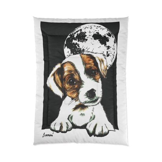 Cozy Dog Print Comforter - Perfect for Pet Lovers & Animal Enthusiasts - Curran Artworks