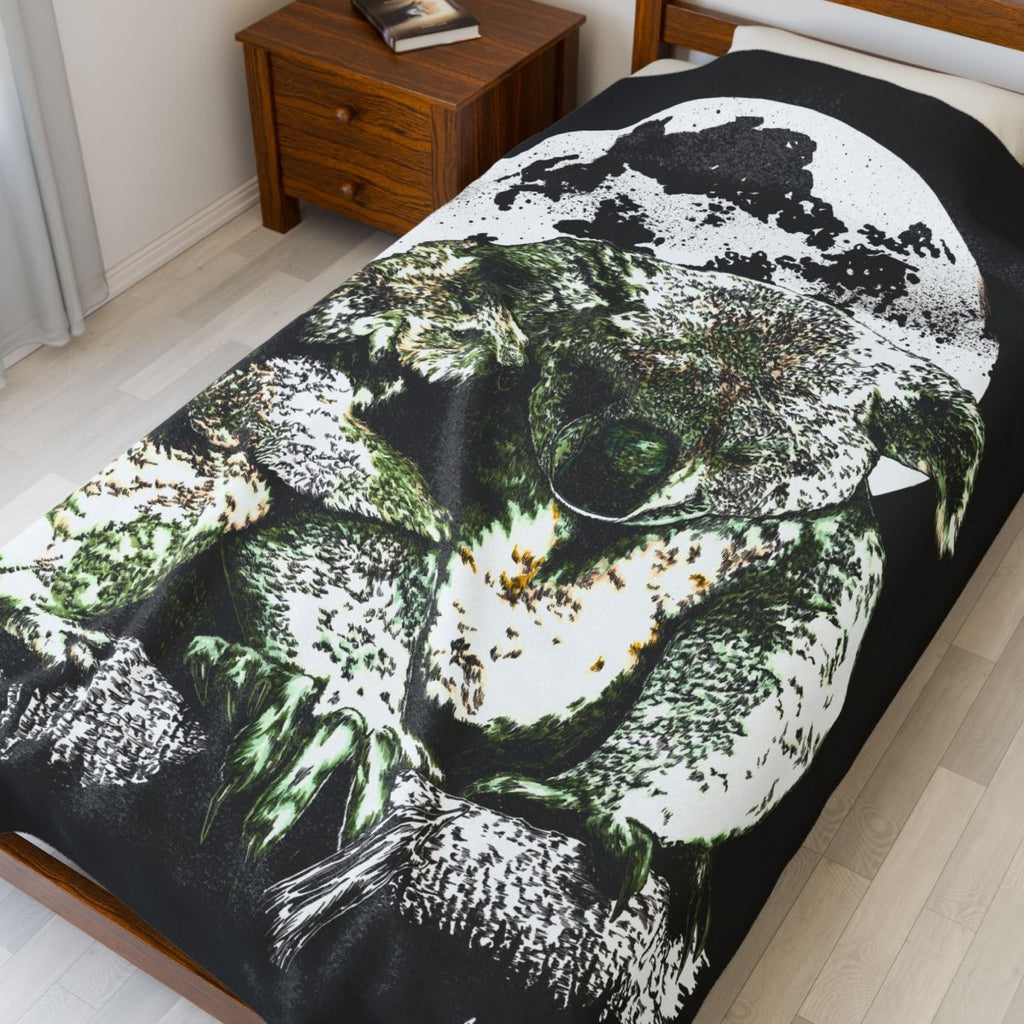 Cozy Koala Velveteen Plush Blanket - Perfect for Comfort & Wildlife Lovers - Curran Artworks