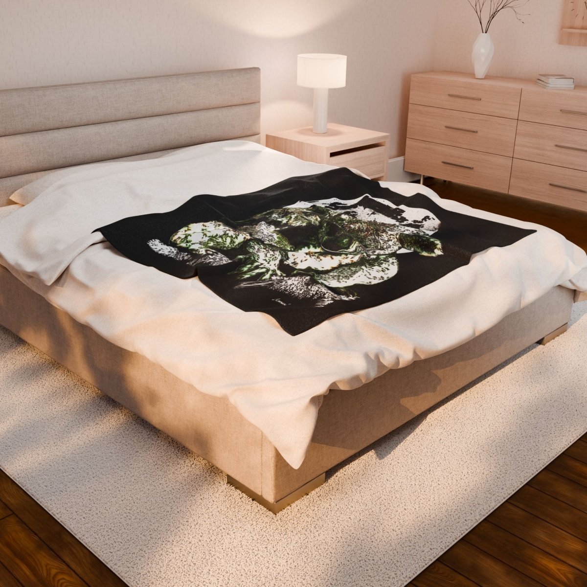 Cozy Koala Velveteen Plush Blanket - Perfect for Comfort & Wildlife Lovers - Curran Artworks