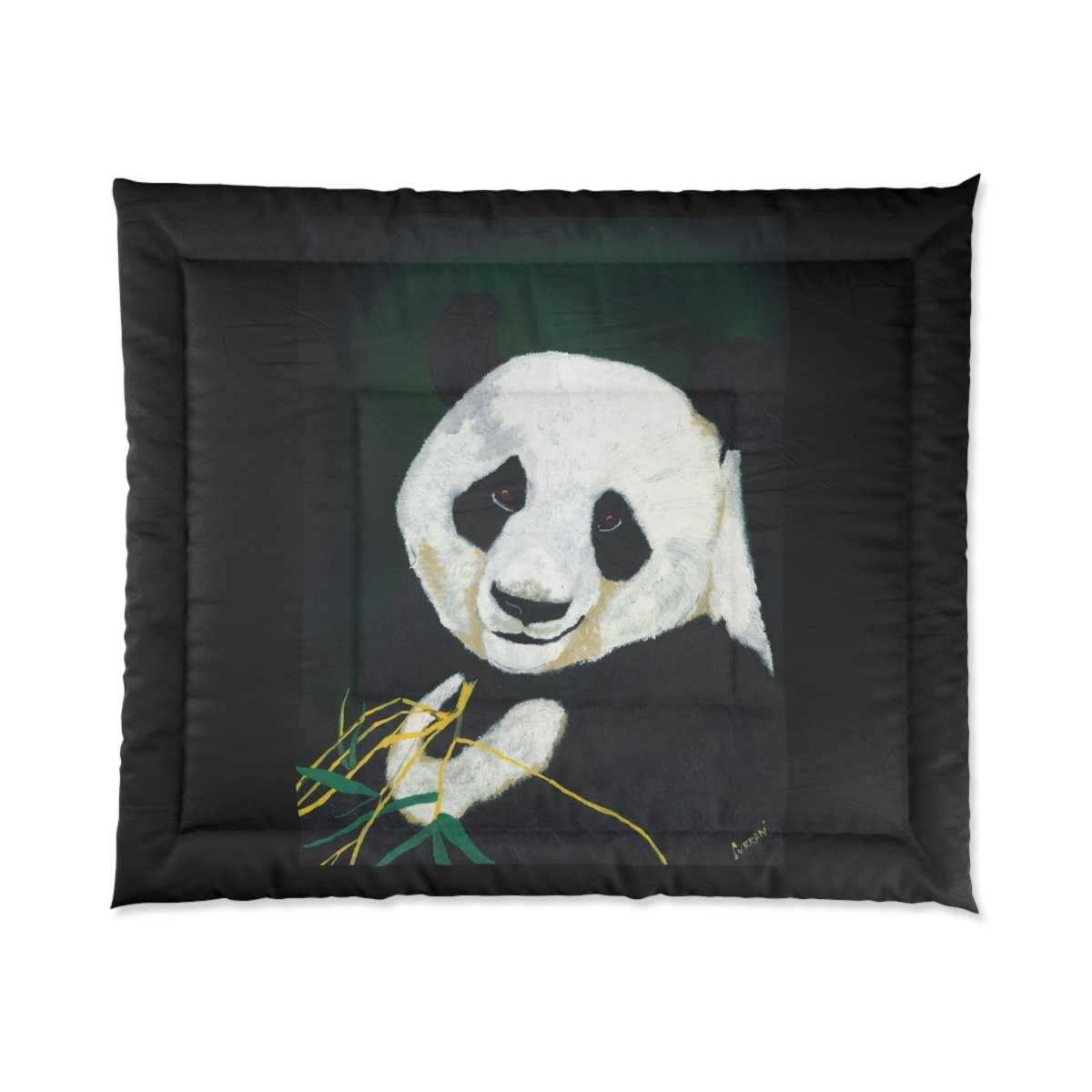 Cozy Panda Comforter - Soft & Stylish Bedding for Animal Lovers - Curran Artworks