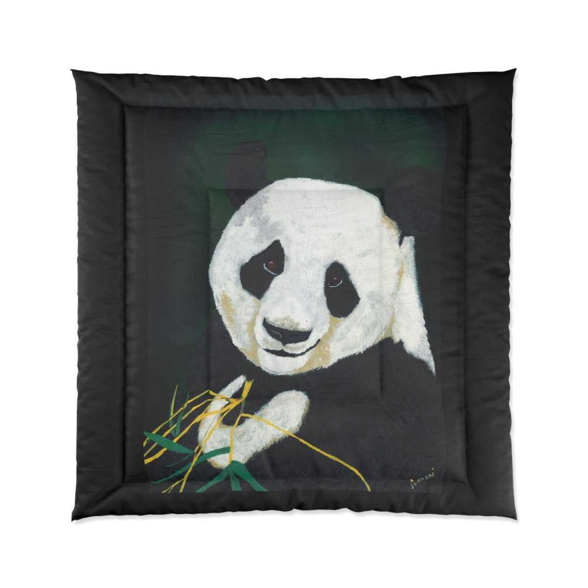 Cozy Panda Comforter - Soft & Stylish Bedding for Animal Lovers - Curran Artworks